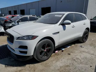 2017 Jaguar F-Pace 35t Premium with VIN SADCJ2BV1HA073273, listed as a Copart auction lot 50200855 with 98,235 mi miles and Salvage Title. Bid and sale history available at DreamBid. Image 1.