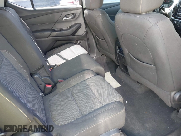 2020 Chevrolet Traverse LS z VIN 1GNERFKW0LJ172972, wystawiony jako IAAI lot #42011302 z przebiegiem 90 799 mil mil oraz . Historia ofert i sprzedaży dostępna na DreamBid. Obrazek 8.