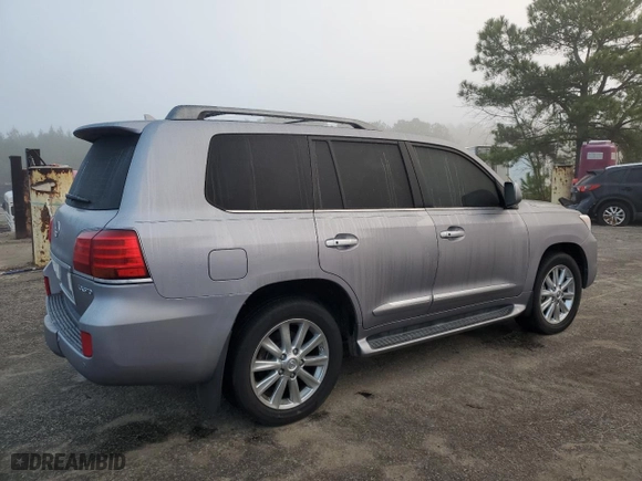 2009 Lexus LX 570 with VIN JTJHY00W494024286, listed as a Copart auction lot 87204574 with 207,861 mi miles and Clean Title. Bid and sale history available at carsss.com. Image 3.