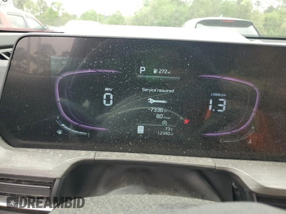 2024 Kia Telluride EX X-Line z VIN 5XYP3DGC2RG534931, wystawiony jako Copart lot #51492545 z przebiegiem 12 340 mil mil oraz Szkody całkowita. Historia ofert i sprzedaży dostępna na DreamBid. Obrazek 9.