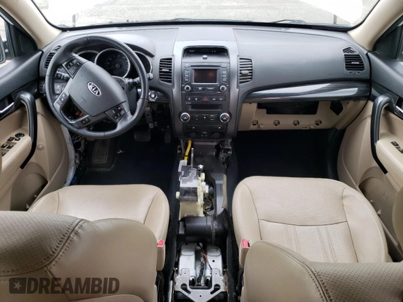 2013 Kia Sorento EX with VIN 5XYKUCA62DG406430, listed as a Copart auction lot 49768465 with 106,438 mi miles and Salvage Title. Bid and sale history available at carsss.com. Image 8.