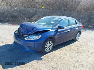 2017 Nissan Sentra S with VIN 3N1AB7AP7HY240640, listed as a IAAI auction lot 41753586 with 93,586 mi miles and . Bid and sale history available at carsss.com. Image 2.