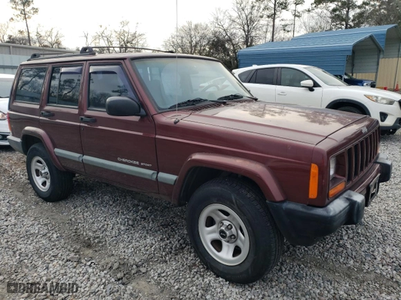 2000 Jeep Cherokee Police with VIN 1J4FT48S6YL200707, listed as a Copart auction lot 44689105 with NaN miles and Salvage Title. Bid and sale history available at carsss.com. Image 4.