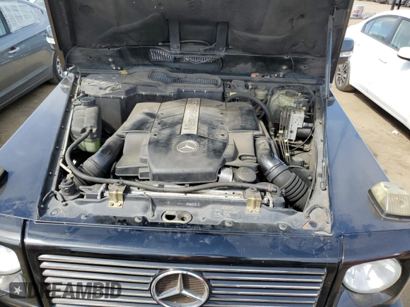2003 Mercedes-Benz G with VIN WDCYR49E23X135498, listed as a Copart auction lot 53326085 with 173,667 mi miles and Salvage Title. Bid and sale history available at carsss.com. Image 12.