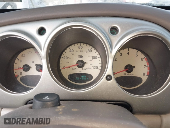 2002 Chrysler PT Cruiser with VIN 3C4FY48B72T340011, listed as a IAAI auction lot 42046342 with 164,884 mi miles. Bid and sale history available at carsss.com. Image 7.