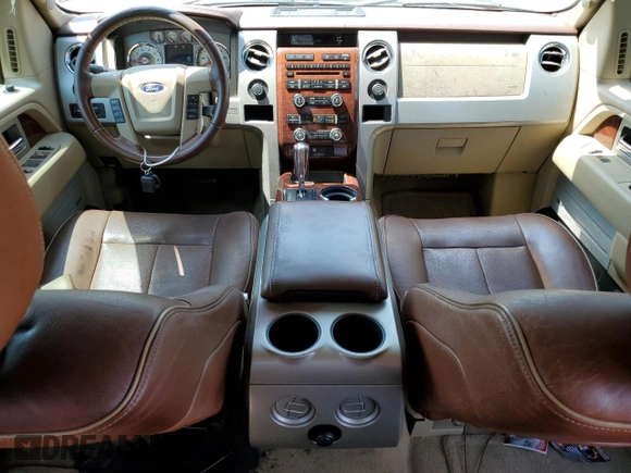 2010 Ford F-150 XL with VIN 1FTFW1EVXAKA38747, listed as a Copart auction lot 58900465 with 120,933 mi miles and Salvage title. Bid and sale history available at DreamBid. Image 8.