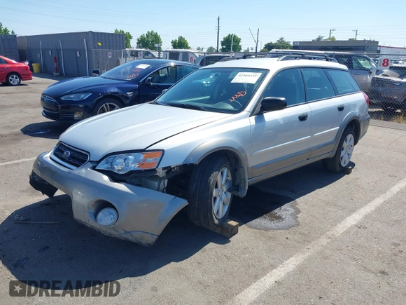 2006 Subaru Legacy Outback z VIN 4S4BP61C667358649, wystawiony jako IAAI lot #42466141 z przebiegiem 145 171 mil mil oraz . Historia ofert i sprzedaży dostępna na DreamBid. Obrazek 2.