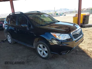 2015 Subaru Forester 2.5i Premium with VIN JF2SJADC8FG804998, listed as a IAAI auction lot 41885715 with 70,636 mi miles. Bid and sale history available at carsss.com. Image 1.