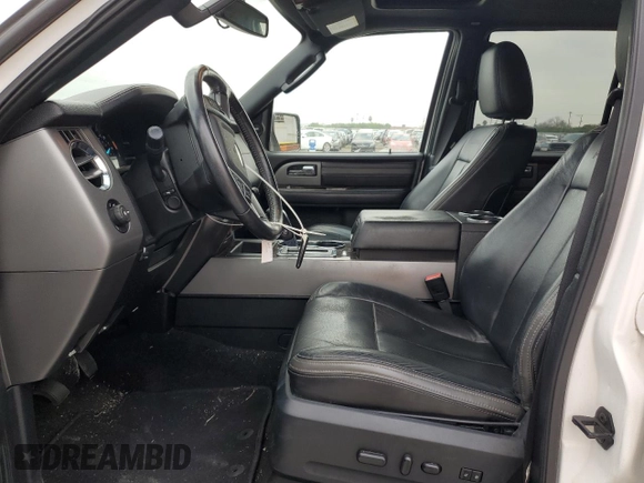 2015 Ford Expedition EL Platinum with VIN 1FMJK1LT5FEF28442, listed as a Copart auction lot 86672594 with 160,987 mi miles and Salvage Title. Bid and sale history available at carsss.com. Image 7.