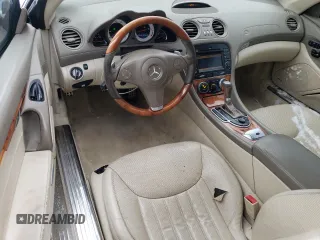 2009 Mercedes-Benz SL 550 with VIN WDBSK71F09F153162, listed as a Copart auction lot 88884365 with 155,973 mi miles and Salvage title. Bid and sale history available at DreamBid. Image 8.