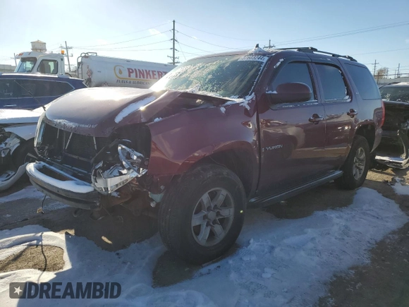 2008 GMC Yukon SLE w/3SB with VIN 1GKFK13078J121849, listed as a Copart auction lot 76613494 with 0 mi miles and Non Repairable. Bid and sale history available at carsss.com. Image 1.