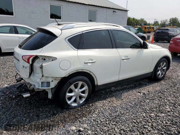 2010 Infiniti EX Journey with VIN JN1AJ0HR5AM756683, listed as a Copart auction lot 58924445 with 150,835 mi miles and Salvage title. Bid and sale history available at DreamBid. Image 3.
