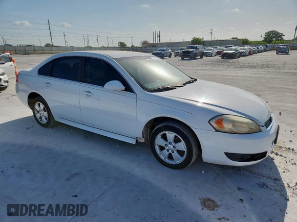 2011 Chevrolet Impala LT Fleet with VIN 2G1WG5EK8B1151343, listed as a Copart auction lot 60206875 with 183,142 mi miles and Clean title. Bid and sale history available at DreamBid. Image 4.