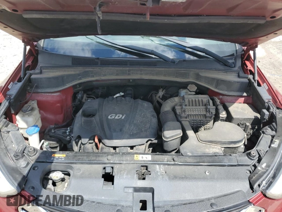 2014 Hyundai Santa Fe z VIN 5XYZU3LBXEG162407, wystawiony jako Copart lot #57793885 z przebiegiem 138 553 mil mil oraz Nie do naprawy • Non repairable. Historia ofert i sprzedaży dostępna na DreamBid. Obrazek 12.