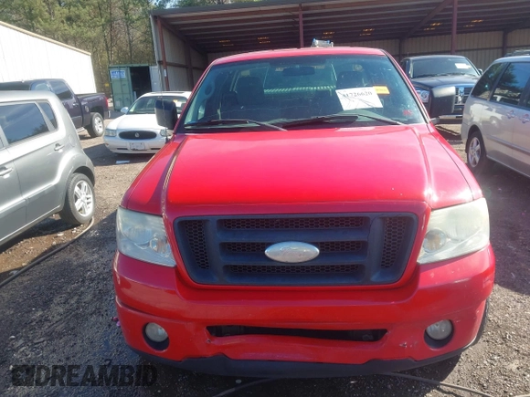 2006 Ford F-150 STX with VIN 1FTRF02W26KD51559, listed as a IAAI auction lot 41726620 with 254,532 mi miles. Bid and sale history available at carsss.com. Image 6.