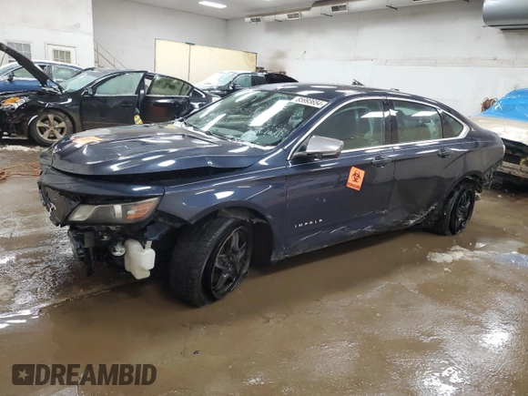 2017 Chevrolet Impala LS with VIN 2G11Z5SA0H9116628, listed as a Copart auction lot 85993654 with 93,959 mi miles and Clean Title. Bid and sale history available at DreamBid. Image 1.