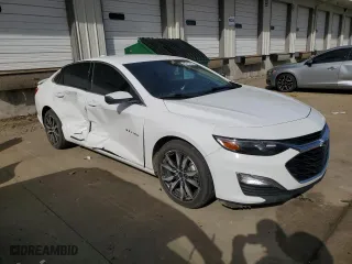2024 Chevrolet Malibu RS with VIN 1G1ZG5ST2RF105097, listed as a Copart auction lot 45215575 with 23,034 mi miles and Salvage Title. Bid and sale history available at carsss.com. Image 4.
