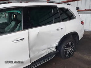 2021 Mercedes-Benz GLS 450 z VIN 4JGFF5KE9MA572260, wystawiony jako IAAI lot #42287425 z przebiegiem 65 510 mil mil oraz . Historia ofert i sprzedaży dostępna na DreamBid. Obrazek 6.