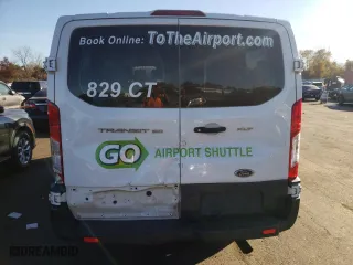 2018 Ford Transit Wagon XL with VIN 1FMZK1ZM4JKA71829, listed as a Copart auction lot 76937924 with 279,420 mi miles and Salvage Title. Bid and sale history available at carsss.com. Image 6.