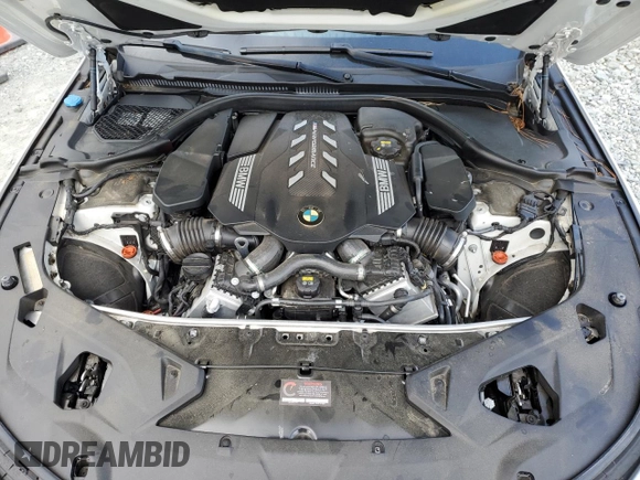 2020 BMW 8 Series M850i with VIN WBAGV8C02LCE26317, listed as a Copart auction lot 66147384 with 60,037 mi miles and Salvage Title. Bid and sale history available at carsss.com. Image 11.
