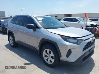 2022 Toyota RAV4 LE with VIN 2T3H1RFV2NC212569, listed as a IAAI auction lot 42275014 with 53,040 mi miles and . Bid and sale history available at DreamBid. Image 1.