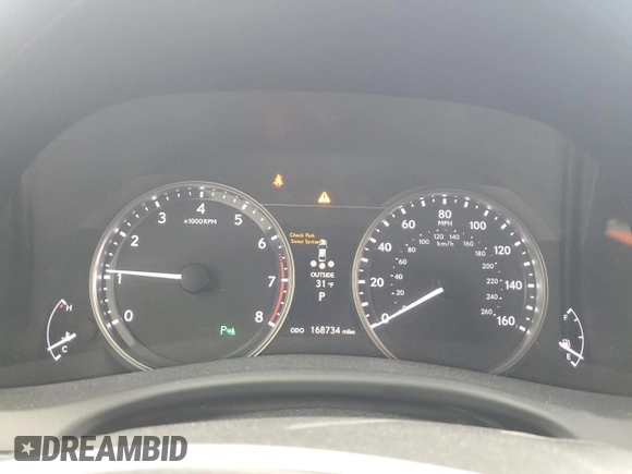 2013 Lexus GS 350 with VIN JTHCE1BL0D5001832, listed as a Copart auction lot 89135865 with 168,734 mi miles and Salvage Title. Bid and sale history available at carsss.com. Image 9.