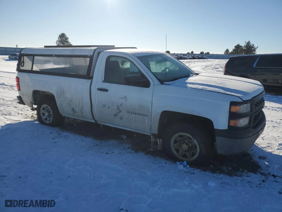 2015 Chevrolet Silverado 1500 Work Truck with VIN 1GCNCPEH3FZ424197, listed as a Copart auction lot 44621085 with 143,972 mi miles and Salvage Title. Bid and sale history available at carsss.com. Image 4.