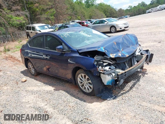 2018 Nissan Sentra SV with VIN 3N1AB7AP3JL623350, listed as a IAAI auction lot 38741920 with 65,230 mi miles. Bid and sale history available at carsss.com. Image 1.