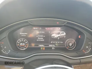 2018 Audi Q5 Premium Plus with VIN WA1BNAFY2J2022594, listed as a Copart auction lot 45540875 with 79,808 mi miles and Salvage Title. Bid and sale history available at carsss.com. Image 9.
