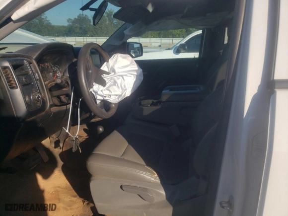 2018 Chevrolet Silverado 1500 Work Truck with VIN 1GCVKNEC8JZ254021, listed as a Copart auction lot 61599714 with 130,830 mi miles and Salvage Title. Bid and sale history available at carsss.com. Image 7.