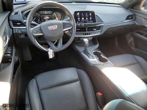 2024 Cadillac CT4 Luxury with VIN 1G6DA5RK2R0131916, listed as a Copart auction lot 44427805 with 12,037 mi miles and Clean Title. Bid and sale history available at carsss.com. Image 8.
