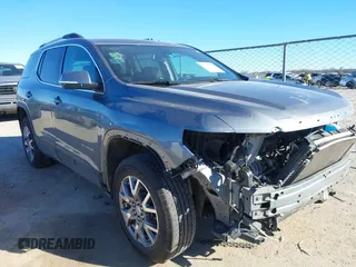 2022 GMC Acadia SLT with VIN 1GKKNMLS5NZ116462, listed as a IAAI auction lot 41195773 with 73,759 mi miles. Bid and sale history available at carsss.com. Image 1.