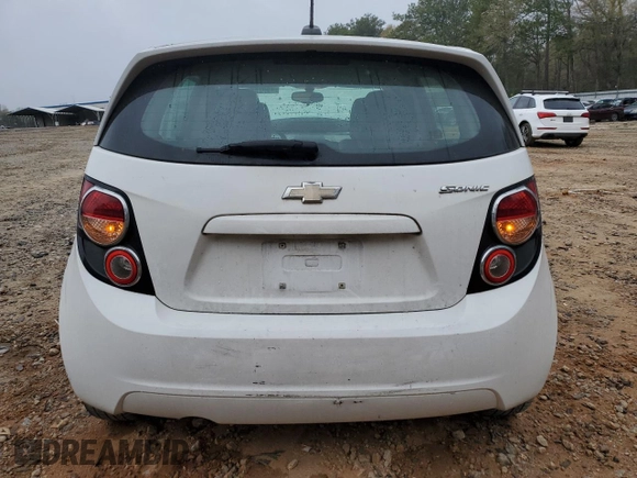 2016 Chevrolet Sonic LS with VIN 1G1JA6SH6G4169247, listed as a Copart auction lot 49928575 with 101,200 mi miles and Salvage Title. Bid and sale history available at DreamBid. Image 6.