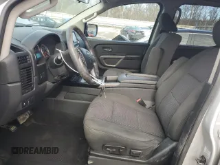2015 Nissan Titan Pro-4X with VIN 1N6AA0EC1FN512072, listed as a Copart auction lot 85733174 with 92,460 mi miles and Salvage title. Bid and sale history available at DreamBid. Image 7.