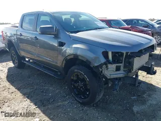 2023 Ford Ranger XL with VIN 1FTER4EH3PLE02170, listed as a IAAI auction lot 40761384 with 35,584 mi miles. Bid and sale history available at carsss.com. Image 1.