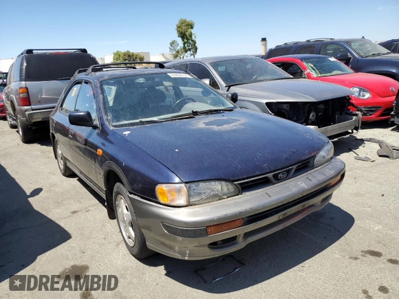 1996 Subaru Impreza Outback with VIN JF1GF4851TG811571, listed as a Copart auction lot 65650514 with 248,315 mi miles and Salvage title. Bid and sale history available at DreamBid. Image 4.