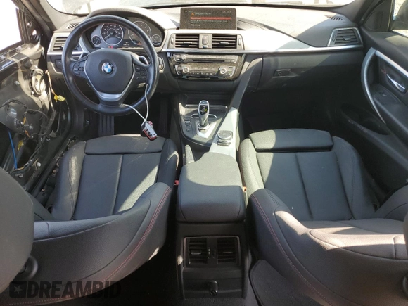 2018 BMW 3 Series 330i with VIN WBA8B9G54JNU95856, listed as a Copart auction lot 58526465 with 93,746 mi miles and Salvage title. Bid and sale history available at DreamBid. Image 8.