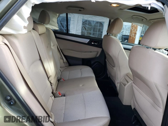 2015 Subaru Outback Premium with VIN 4S4BSBHC0F3311735, listed as a Copart auction lot 57499575 with 133,256 mi miles and Salvage title. Bid and sale history available at DreamBid. Image 10.