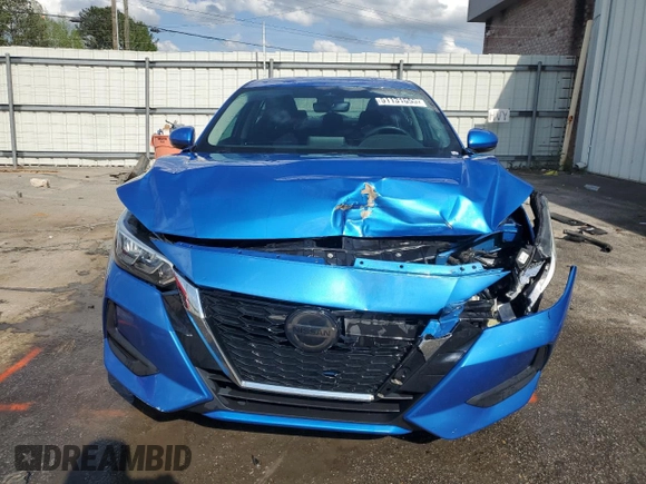 2020 Nissan Sentra SV with VIN 3N1AB8CV3LY290803, listed as a Copart auction lot 51131655 with 39,764 mi miles and Salvage Title. Bid and sale history available at DreamBid. Image 5.