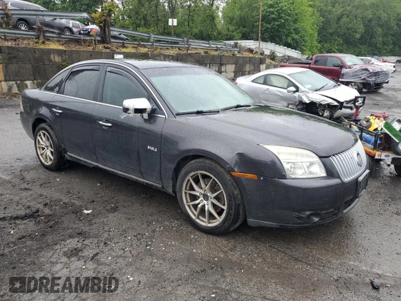 2008 Mercury Sable Premier z VIN 1MEHM43W98G604677, wystawiony jako Copart lot #57840985 z przebiegiem 171 695 mil mil oraz Szkoda całkowita • Salvage title. Historia ofert i sprzedaży dostępna na DreamBid. Obrazek 4.