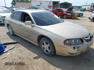 2005 Chevrolet Impala LS with VIN 2G1WH52K559388492, listed as a IAAI auction lot 42098694 with 184,494 mi miles and . Bid and sale history available at DreamBid. Image 1.