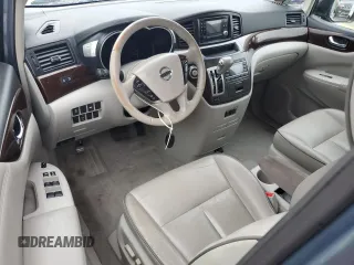 2011 Nissan Quest S with VIN JN8AE2KP8B9004537, listed as a Copart auction lot 74769744 with 98,523 mi miles and Salvage Title. Bid and sale history available at carsss.com. Image 8.