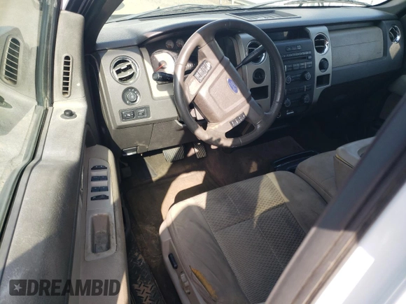 2010 Ford F-150 XL with VIN 1FTEX1C88AFA01775, listed as a Copart auction lot 62842515 with 153,623 mi miles and Clean title. Bid and sale history available at DreamBid. Image 8.