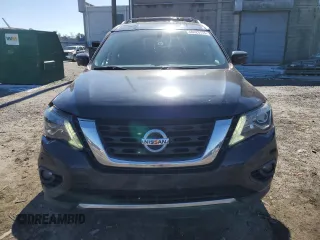 2017 Nissan Pathfinder SL with VIN 5N1DR2MNXHC630140, listed as a Copart auction lot 46420175 with 95,600 mi miles and Salvage title. Bid and sale history available at DreamBid. Image 5.