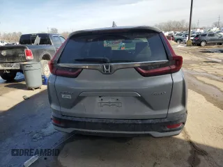 2021 Honda CR-V EX-L with VIN 2HKRW2H83MH664510, listed as a Copart auction lot 46502225 with 117,917 mi miles and Salvage Title. Bid and sale history available at carsss.com. Image 6.