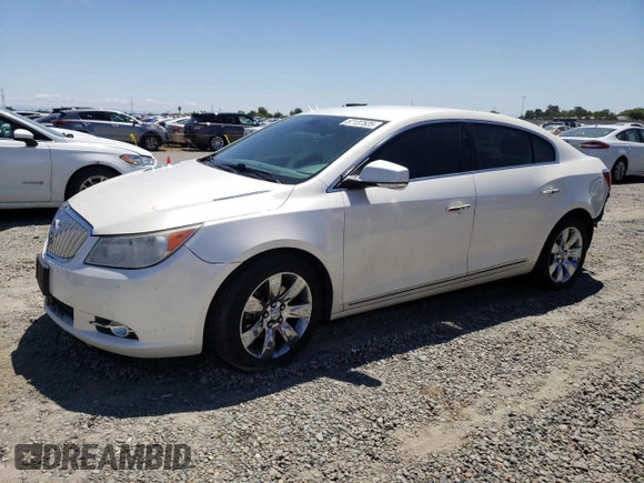 2011 Buick LaCrosse CXS with VIN 1G4GE5ED3BF386983, listed as a Copart auction lot 57137525 with 138,951 mi miles and Salvage title. Bid and sale history available at DreamBid. Image 1.