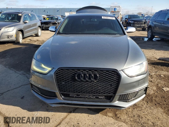 2013 Audi S4 Prestige with VIN WAUKGAFL6DA217710, listed as a Copart auction lot 82581114 with 101,776 mi miles and Clean Title. Bid and sale history available at carsss.com. Image 5.