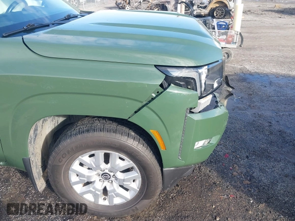 2022 Nissan Frontier SV with VIN 1N6ED1EJ9NN608138, listed as a IAAI auction lot 41486257 with 46,069 mi miles and . Bid and sale history available at DreamBid. Image 18.