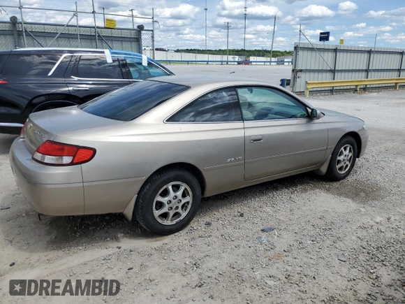 1999 Toyota Solara SE with VIN 2T1CF22P2XC158373, listed as a Copart auction lot 57899845 with 326,902 mi miles and Non repairable. Bid and sale history available at DreamBid. Image 3.
