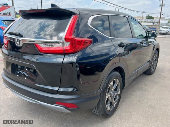 2018 Honda CR-V EX with VIN 5J6RW1H54JA009785, listed as a Copart auction lot 53711645 with 3,042 mi miles and Clean Title. Bid and sale history available at carsss.com. Image 4.